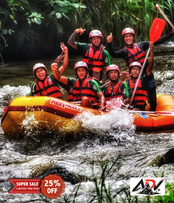 Bali Rafting Adventure tour in Ayung River, Ubud