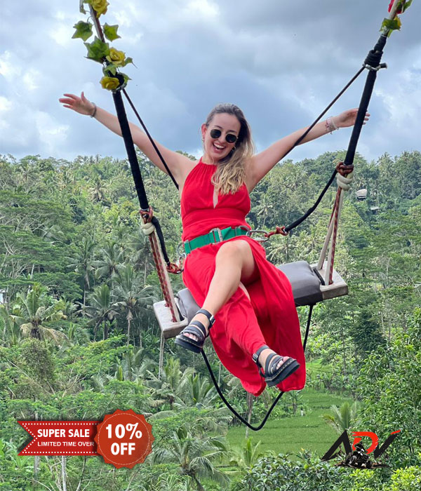 Bali Swing Experience tour in Happy Swing, Ubud