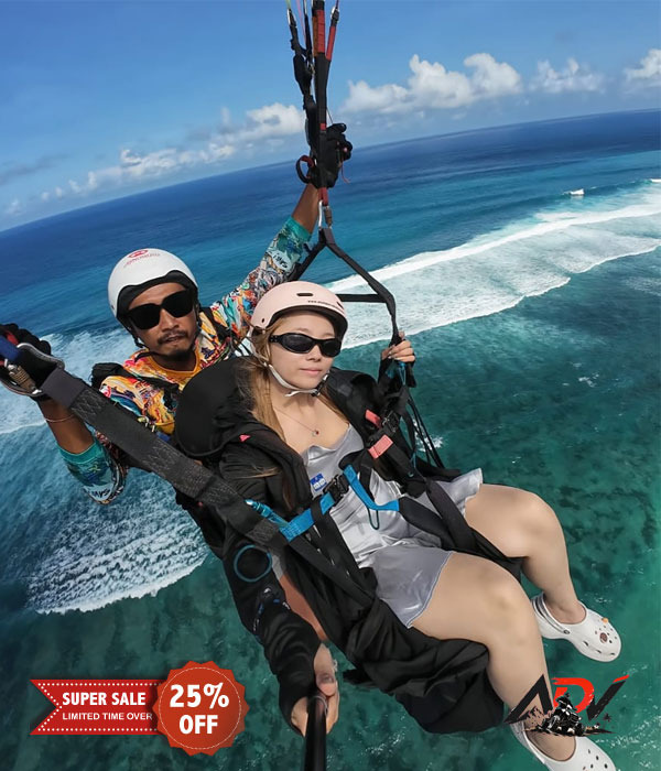 Bali Paragliding Experience tour in Nusa Dua