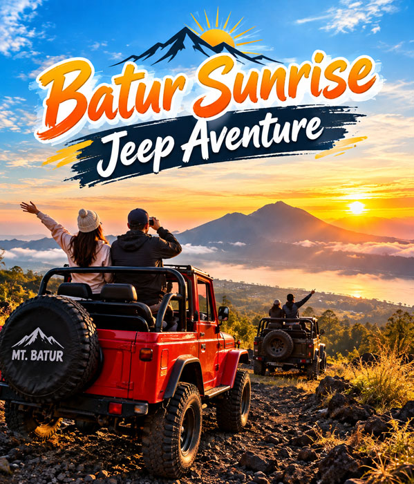 Batur Sunrise Jeep Adventure tour in Batur Volcano