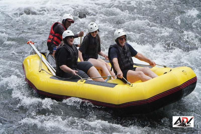 Telaga Waja River Rafting guest moment 8