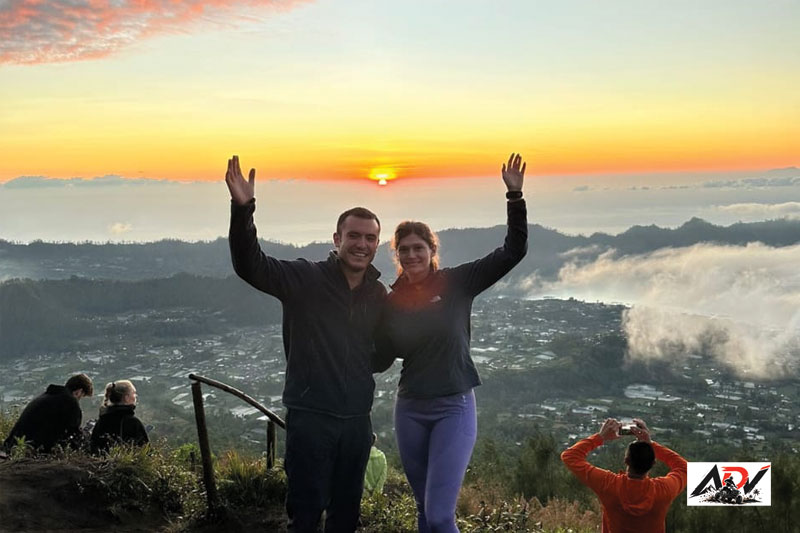 Mount Batur Sunrise Trekking guest moment 4
